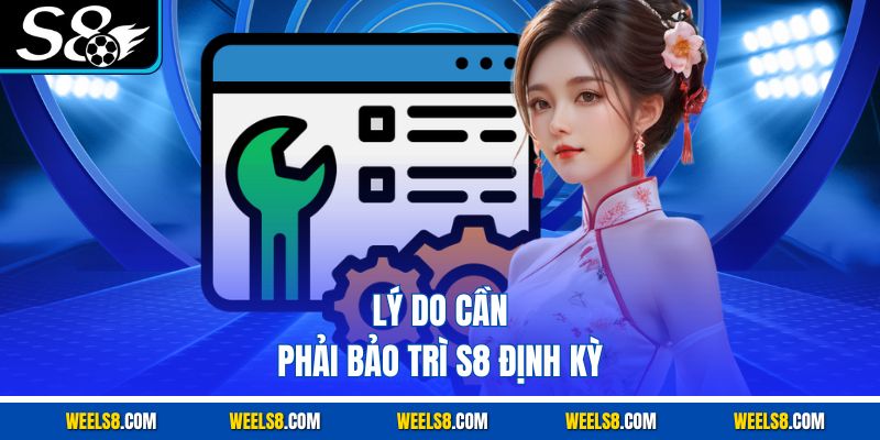 Lý do cần phải bảo trì S8 định kỳ